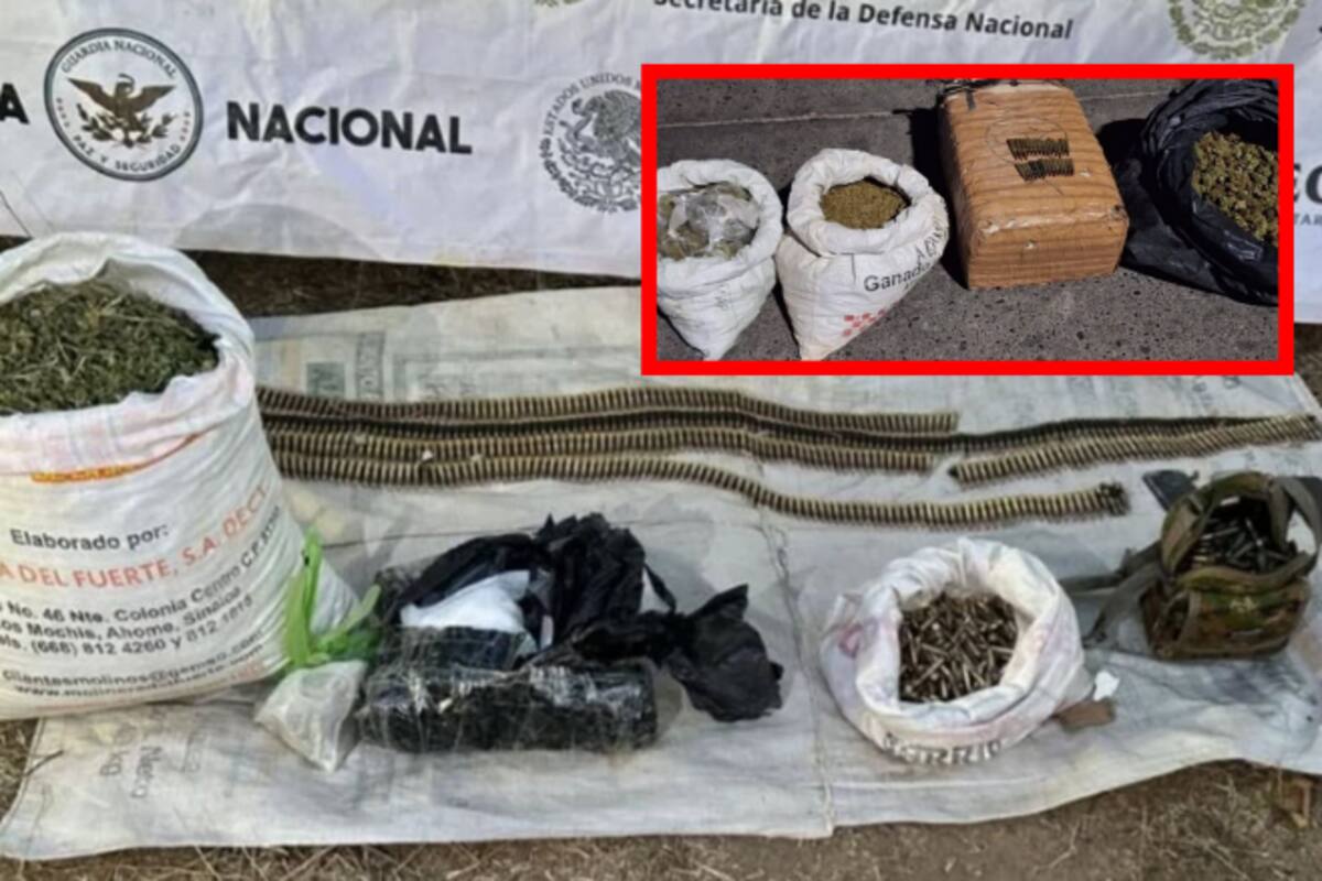 Aseguran armas, droga y vehículos en operativo conjunto en Choix y Sinaloa municipio