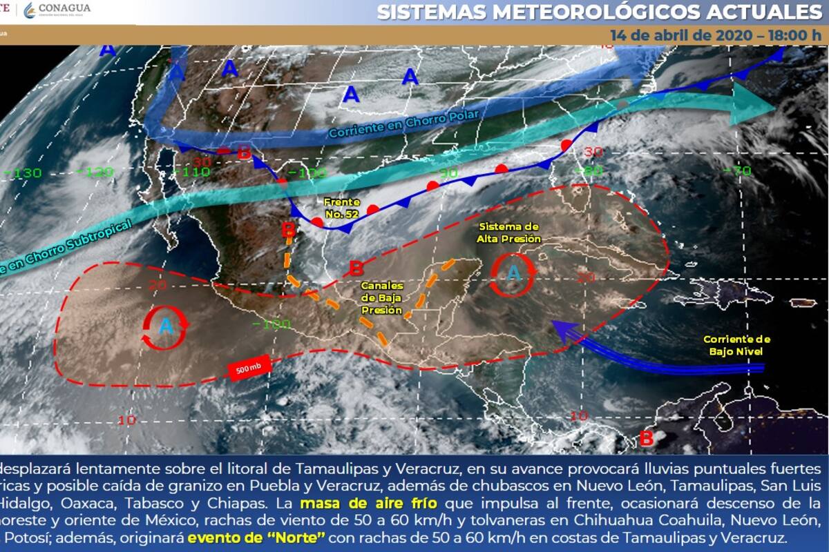 Clima hoy: Para esta noche, se pronostican lluvias fuertes, descargas eléctricas y granizadas en Puebla y Veracruz
