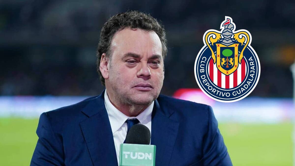 David Faitelson reaccionó a la situación que se presentó en la sala de prensa de Chivas. / Foto: Especial GH.