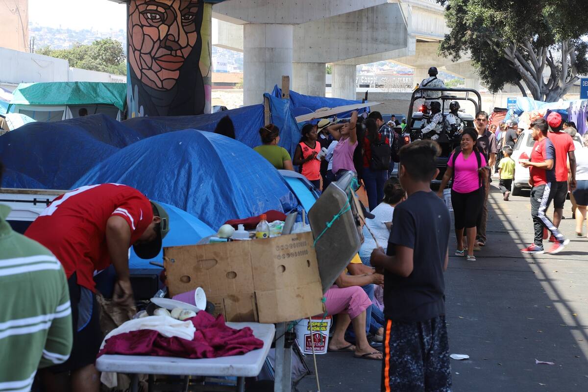 Concientizarán a migrantes de El Chaparral sobre riesgos del campamento