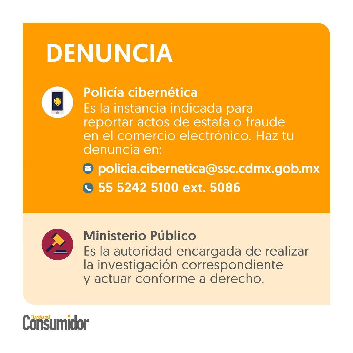 Denuncia. / PROFECO.
