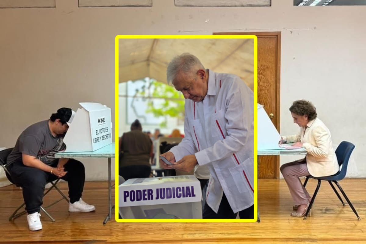 Beatriz Gutiérrez Müller vota y envía mensaje: “Plan C de AMLO consumado”