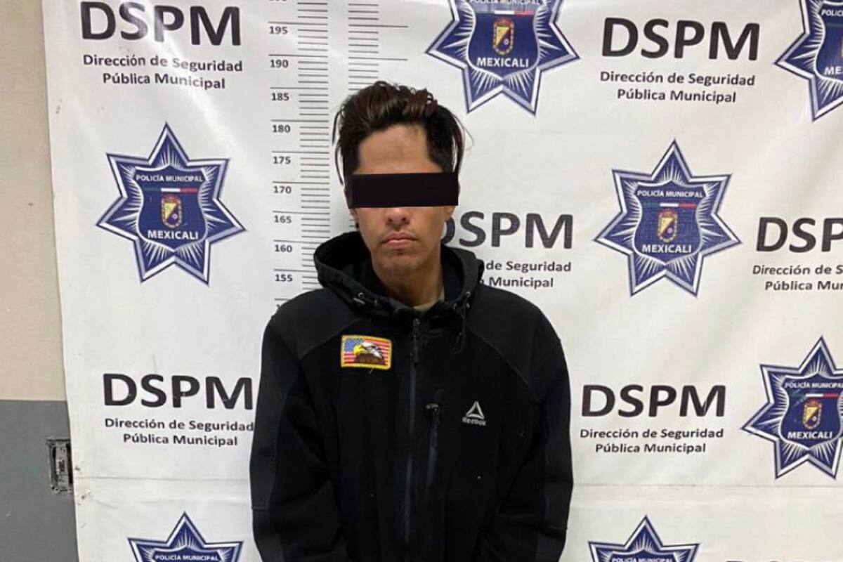 Detienen a sujeto intentando robar un comercio en el fraccionamiento Santa Mónica