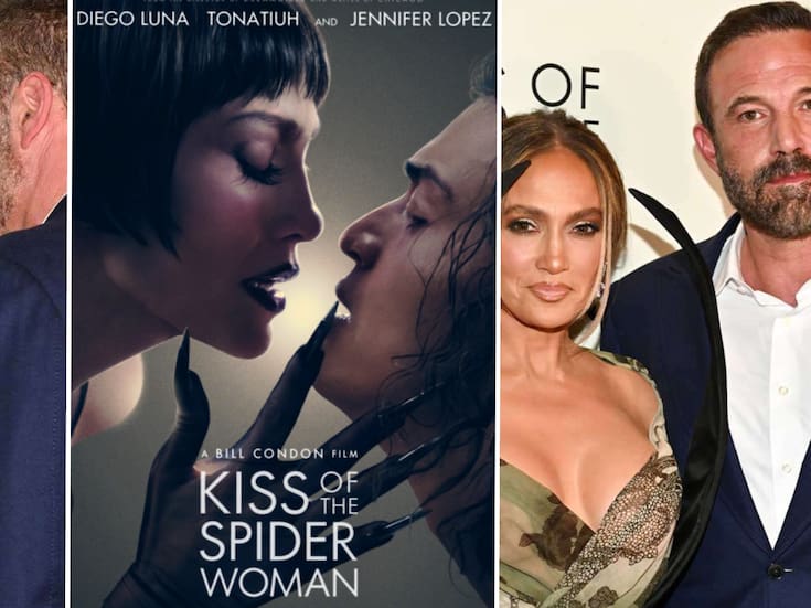 Jennifer Lopez y Ben Affleck posan juntos en la alfombra roja para la premiere de ‘Kiss of the Spider Woman’