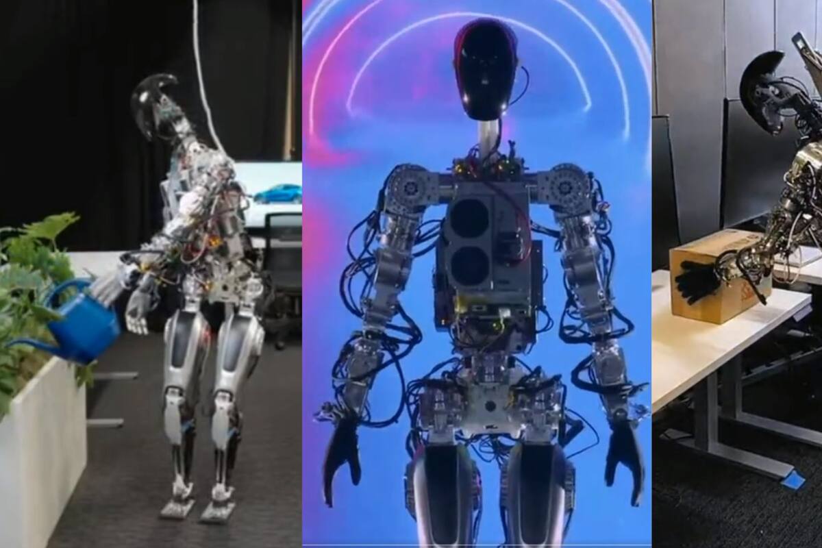 ¡Elon Musk presenta su prototipo de robot humanoide: Optimus!