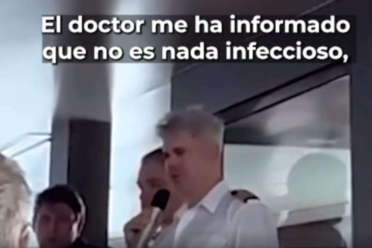 “El barco es seguro”: difunden video del momento en el que el capitán del MV Hondius anunció la primera muerte dentro del crucero
