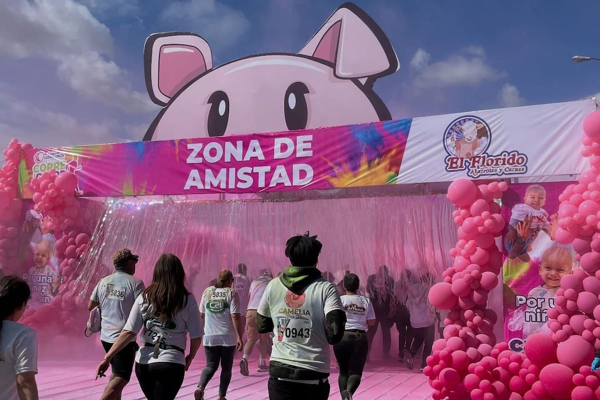 Más de 8 mil participan en Corre con Color