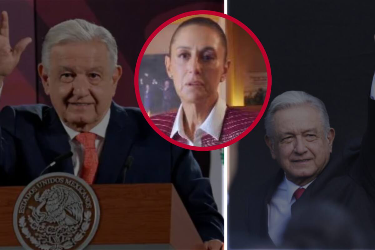 “Se retira, pero deja su legado”: Sheinbaum despide a AMLO