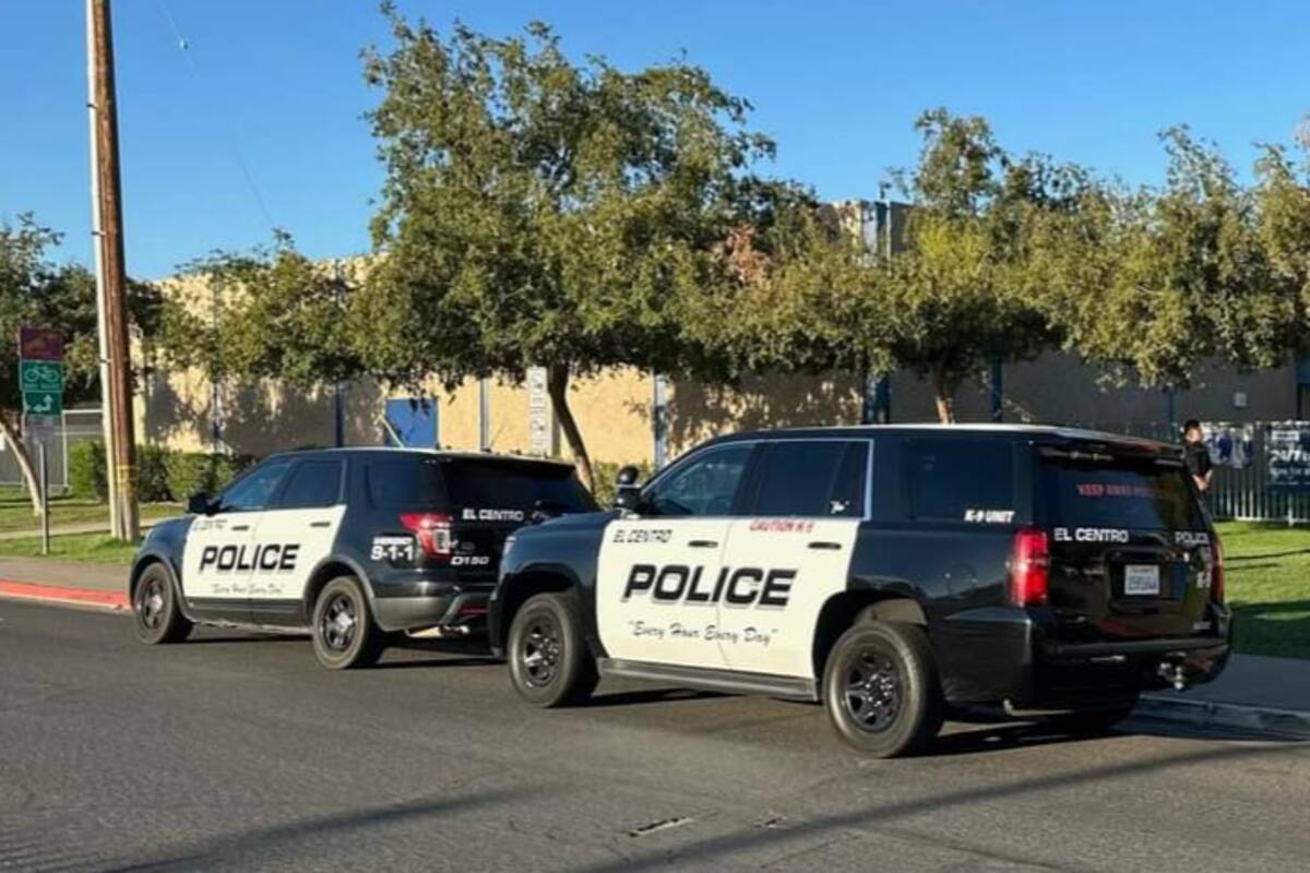 Arrestan a menor por amenazas de violencia en escuela secundaria de El Centro