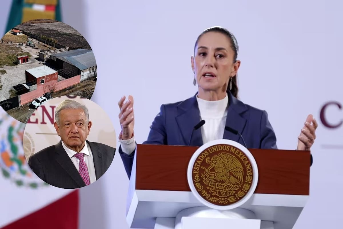 ¡Ya déjenlo en paz!: Claudia Sheinbaum defiende a AMLO tras hallazgo de supuesto campo de exterminio en Jalisco