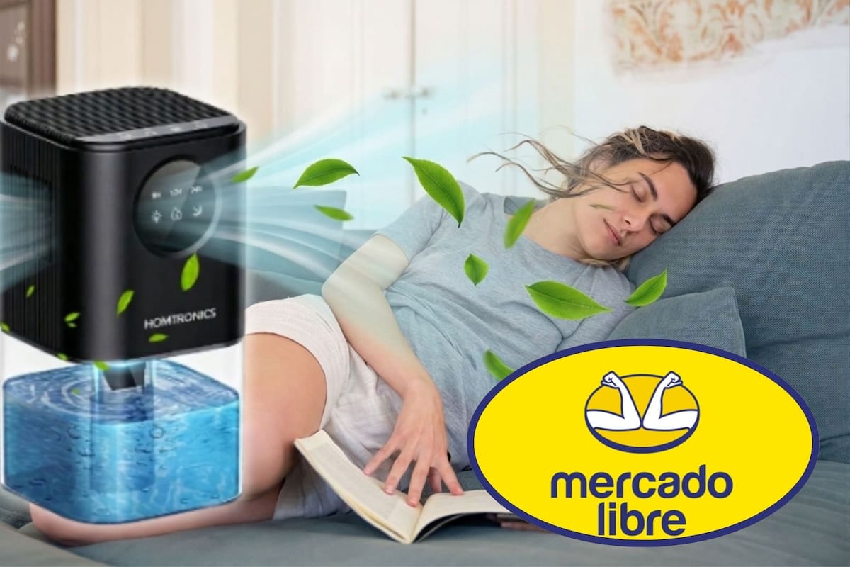 El deshumidificador Homtronics de 1.7L cae a un precio de $662.89 pesos tras un descuento del 62%, una rebaja ideal para familias que buscan eliminar la humedad y moho en habitaciones pequeñas