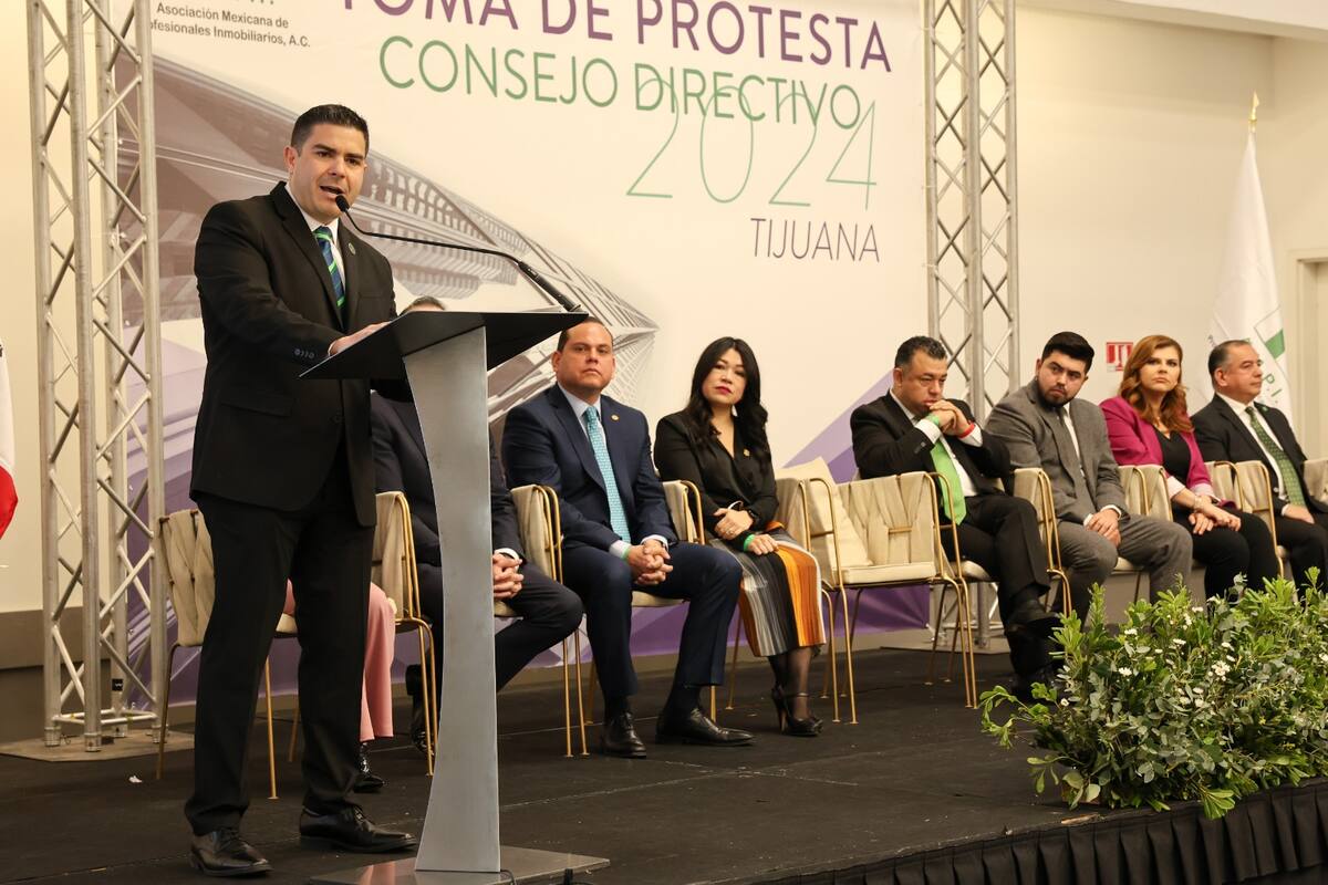 David Ortegón Puebla tomó protesta al frente de AMPI Tijuana