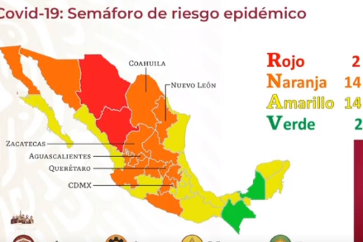 Coronavirus en México: Chiapas pasa a verde, junto con Campeche