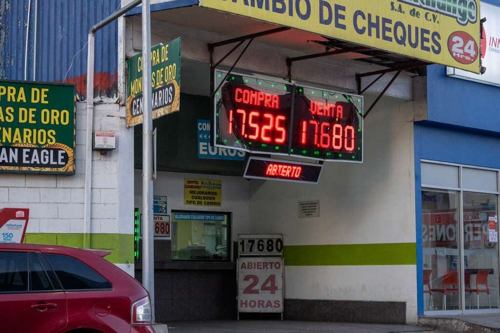 Así amanece el tipo de cambio hoy. | Foto: Border Zoom