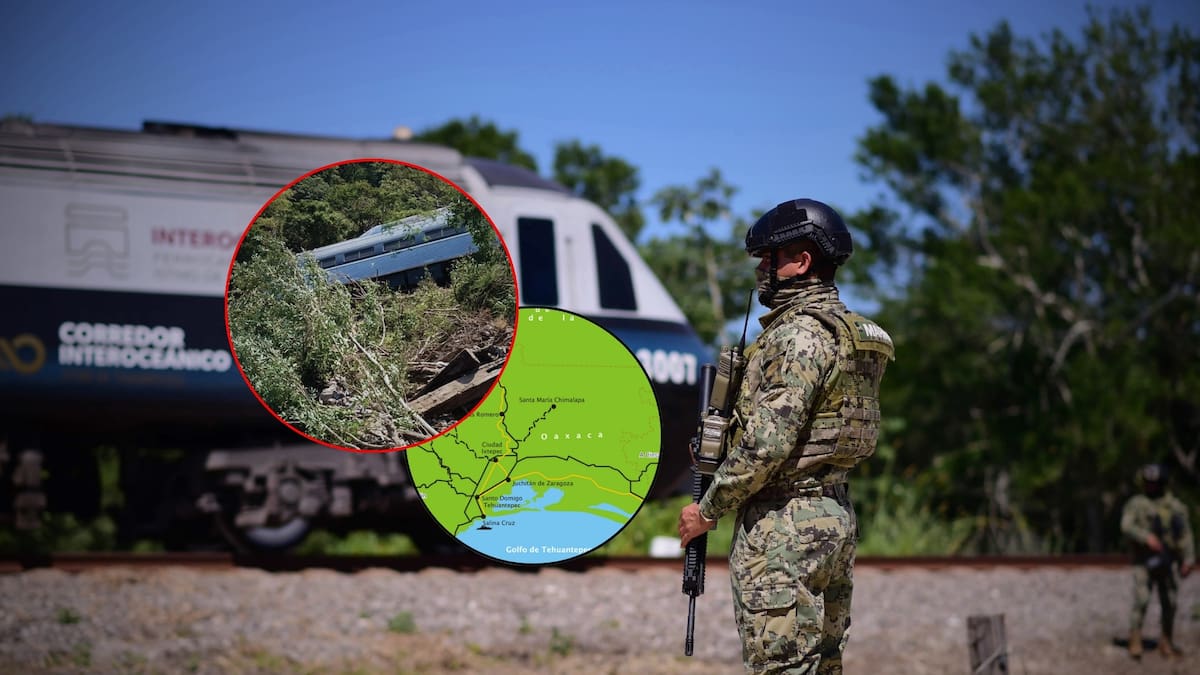 El percance se registró en el kilómetro Z-230+290, un tramo de la vía que se dirige hacia el municipio de Matías Romero. Foto: Especial (Semar/Wikimedia Commons/ Redes sociales)