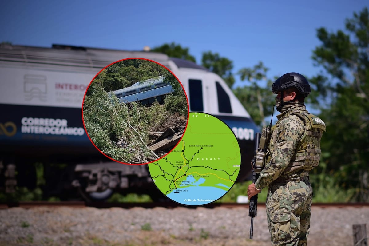 Corredor Interoceánico se descarrila con 241 pasajeros y 9 tripulantes en Nizanda, Oaxaca, confirmó la Semar