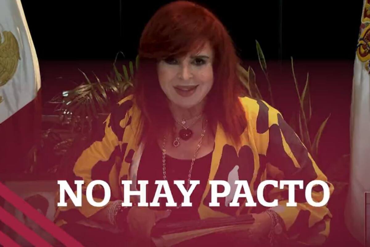 Layda Sansores confía en el desafuero de Alito Moreno: "No hay pacto"