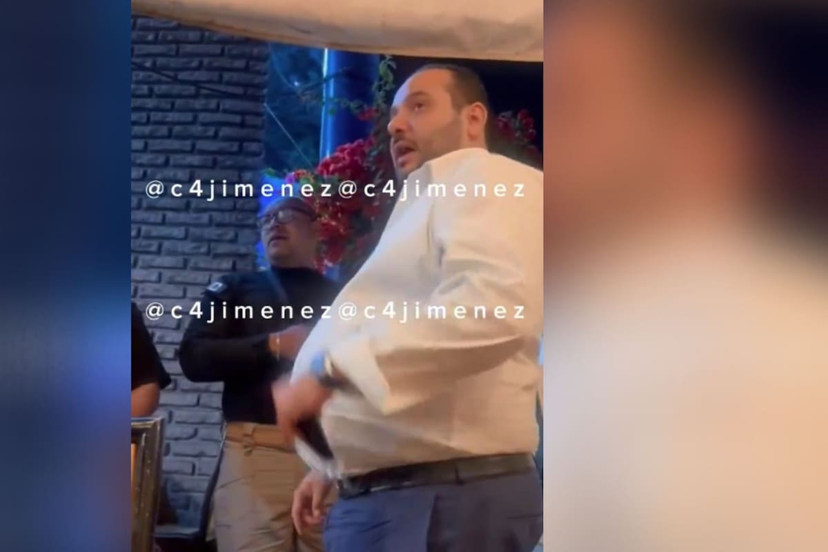 Excandidato priista amenaza a comensales en restaurante de la CDMX