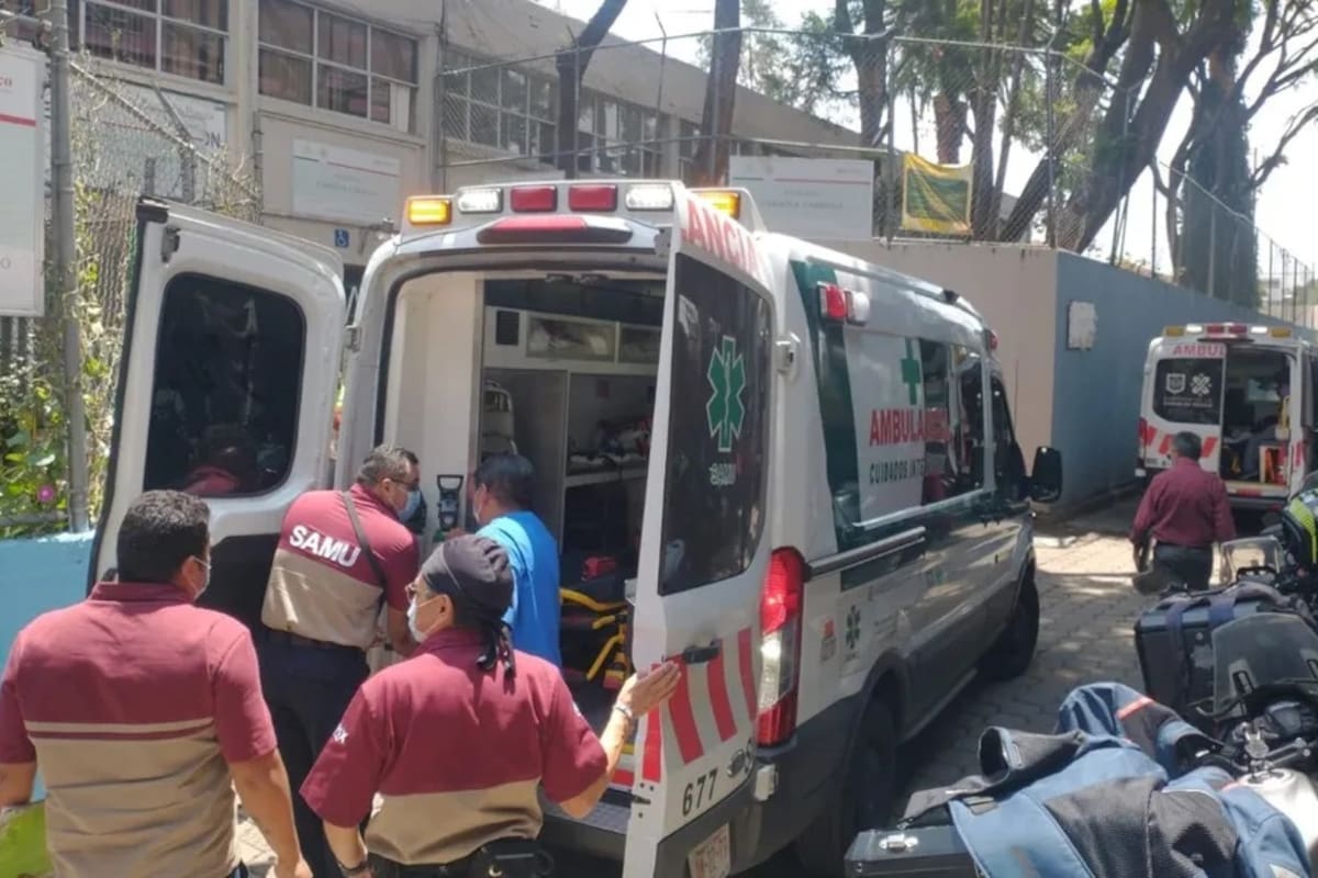 CDMX: Evacuan escuela por fuga de gas; hay seis intoxicados