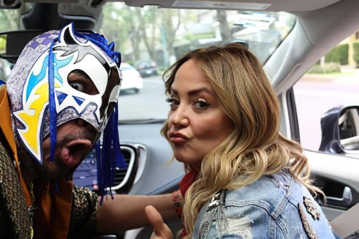 Andrea Legarreta considerada como la mejor entrevista de "El Escorpión al volante"