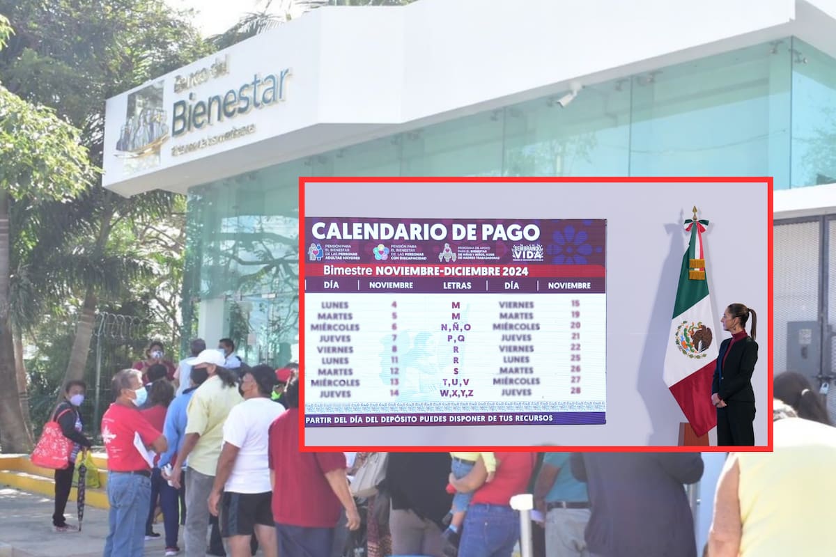 Pensión del Bienestar: Calendario oficial de pagos para el ÚLTIMO bimestre de 2024