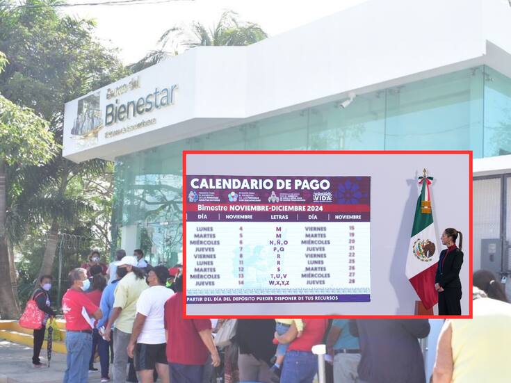 Pensión del Bienestar: Calendario oficial de pagos para el ÚLTIMO bimestre de 2024