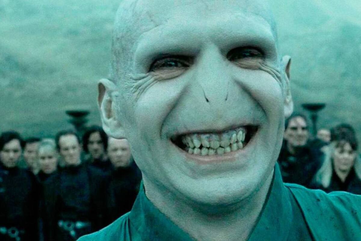 Así serían las películas de Harry Potter si se hubiera usado el diseño original de Voldemort