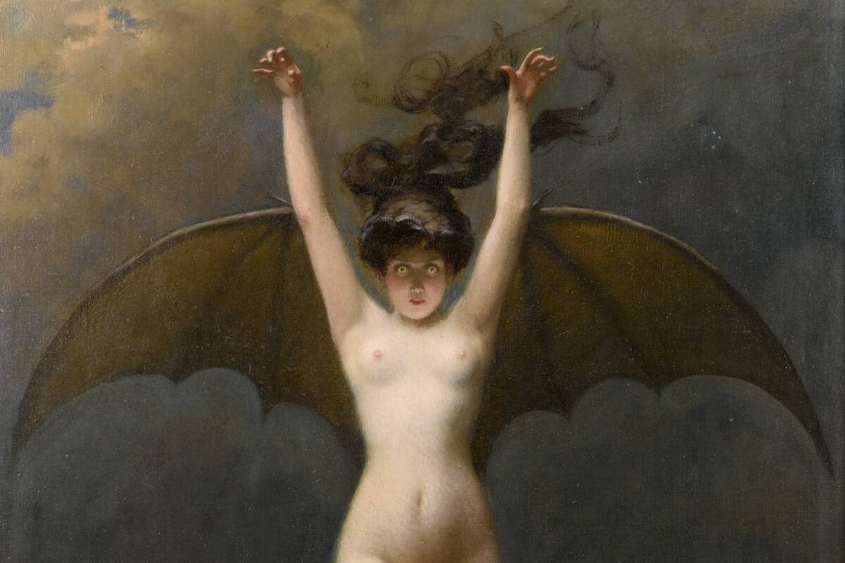 La poderosa mujer murciélago de Pénot