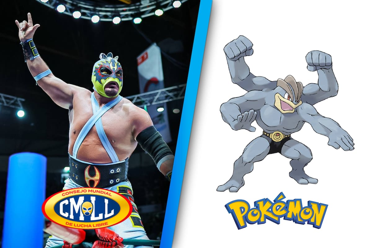 Hechicero pokevolucionó en Machamp. (Foto: (CMLL)