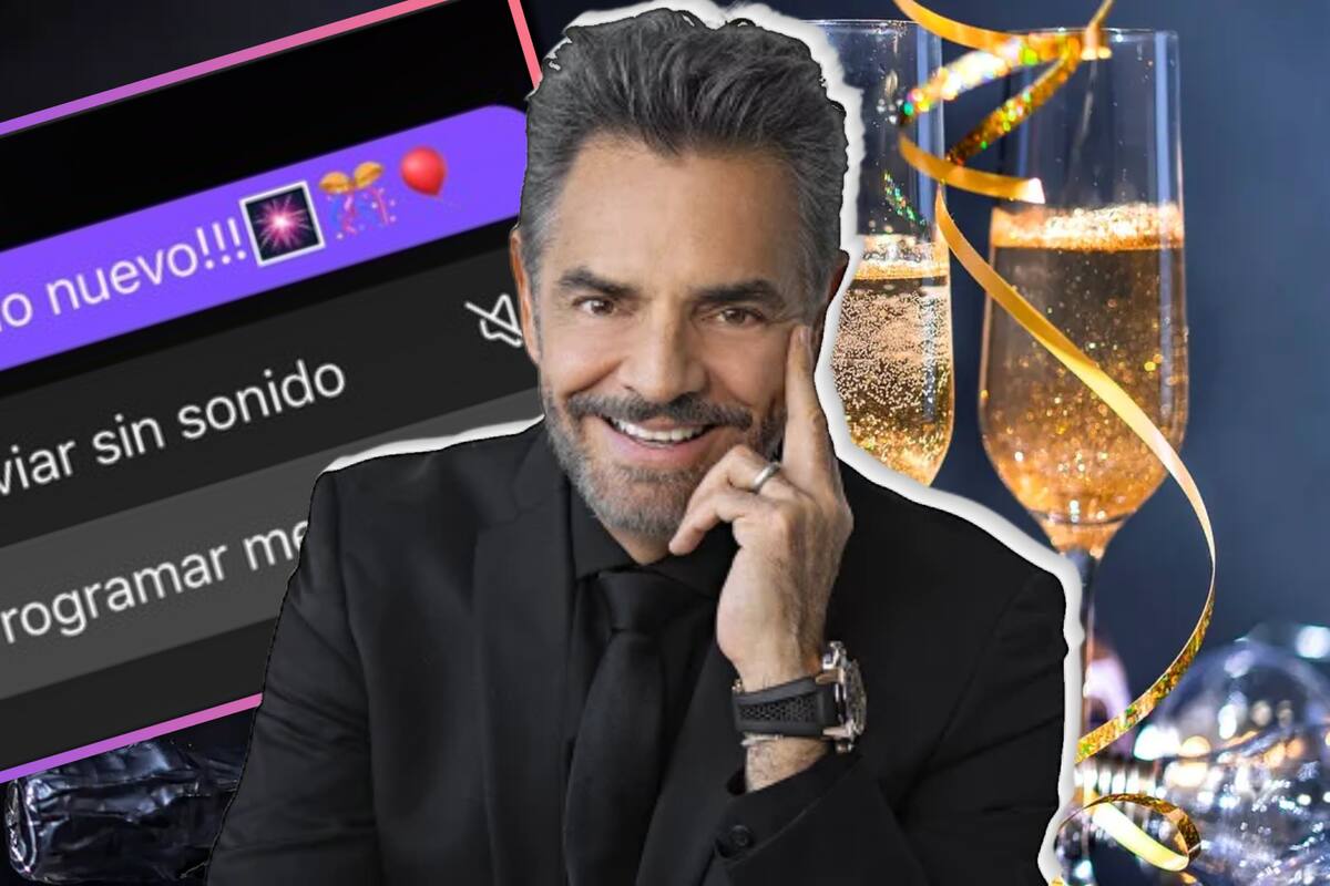 Eugenio Derbez lanza críticas hacía felicitaciones de Año Nuevo; “nos quitan tiempo”