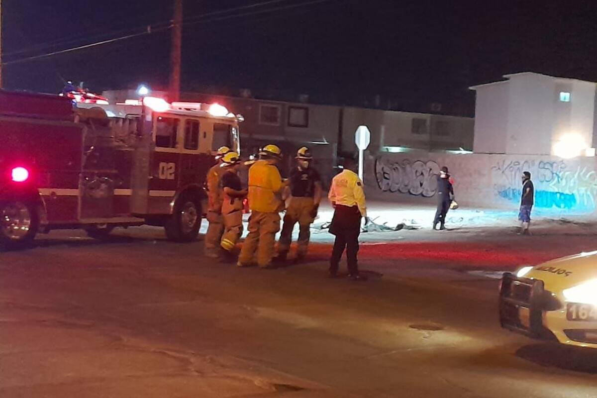 Derrame de fertilizantes moviliza a bomberos