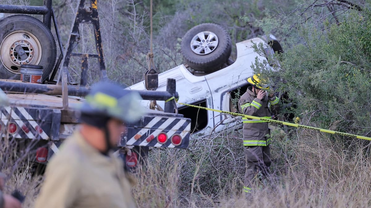 Un volcamiento en la carretera Hermosillo-Ures deja un muerto y tres heridos