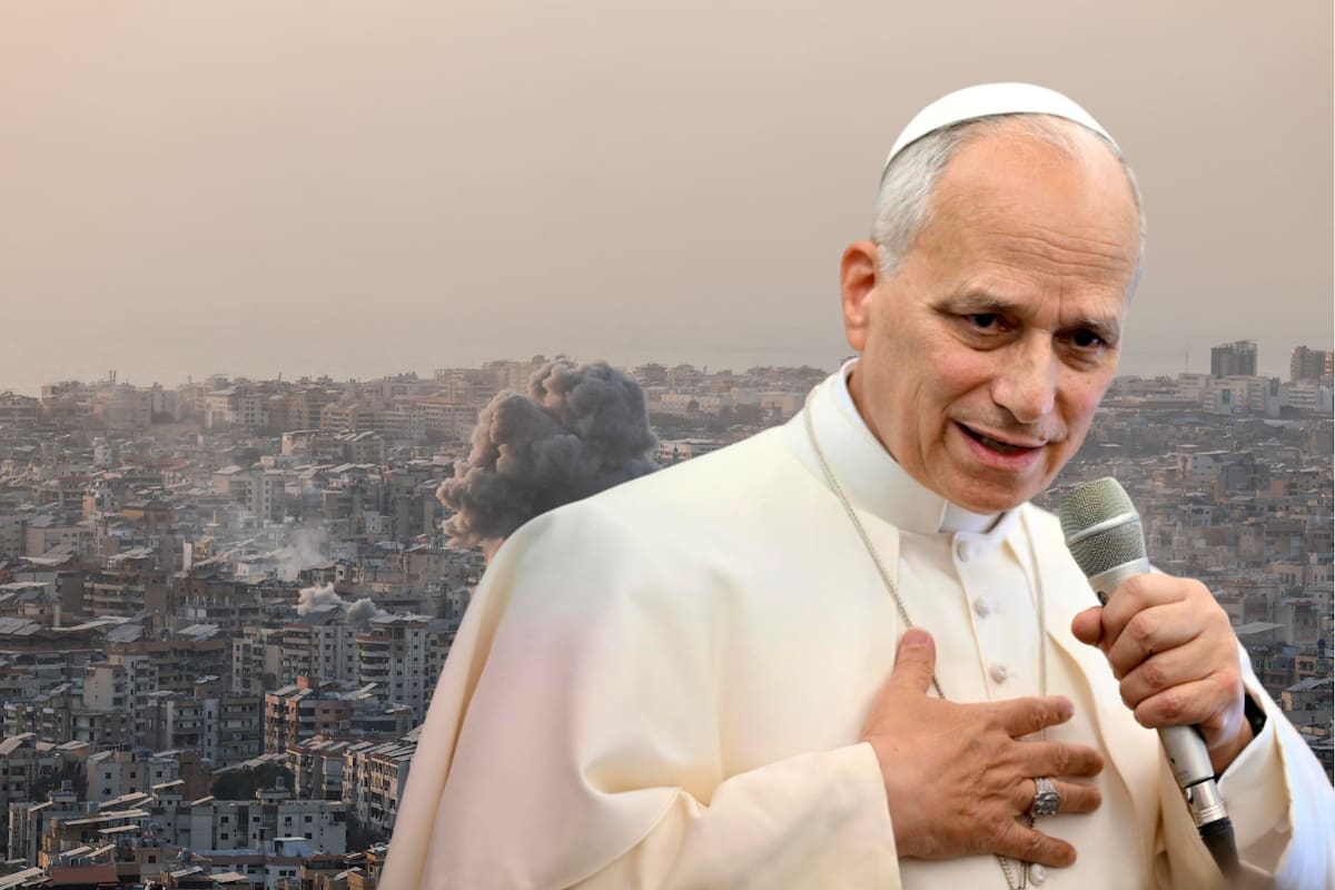 Papa León XIV pide a periodistas contar la guerra en Medio Oriente como es: el sufrimiento de las personas en medio del conflicto