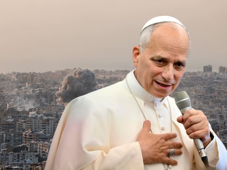 Papa León XIV pide a periodistas contar la guerra en Medio Oriente como es: el sufrimiento de las personas en medio del conflicto