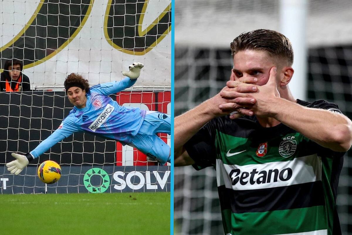 Guillermo Ochoa y el AVS Sad logran sacarle puntos al líder, Sporting, en el último minuto