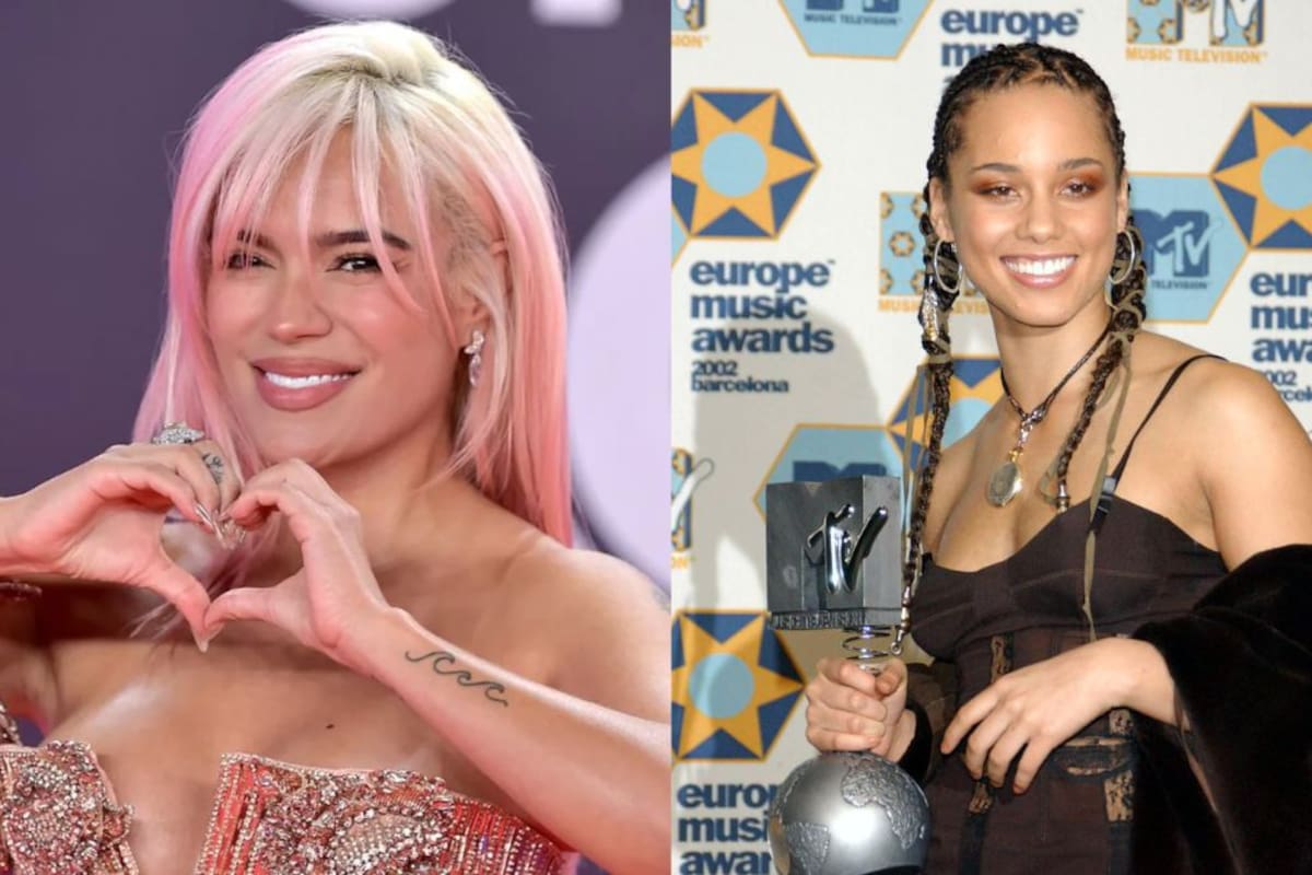 Karol G emociona al cantar un tema de Alicia Keys y el momento se vuelve viral