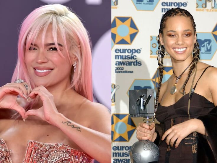 Karol G emociona al cantar un tema de Alicia Keys y el momento se vuelve viral