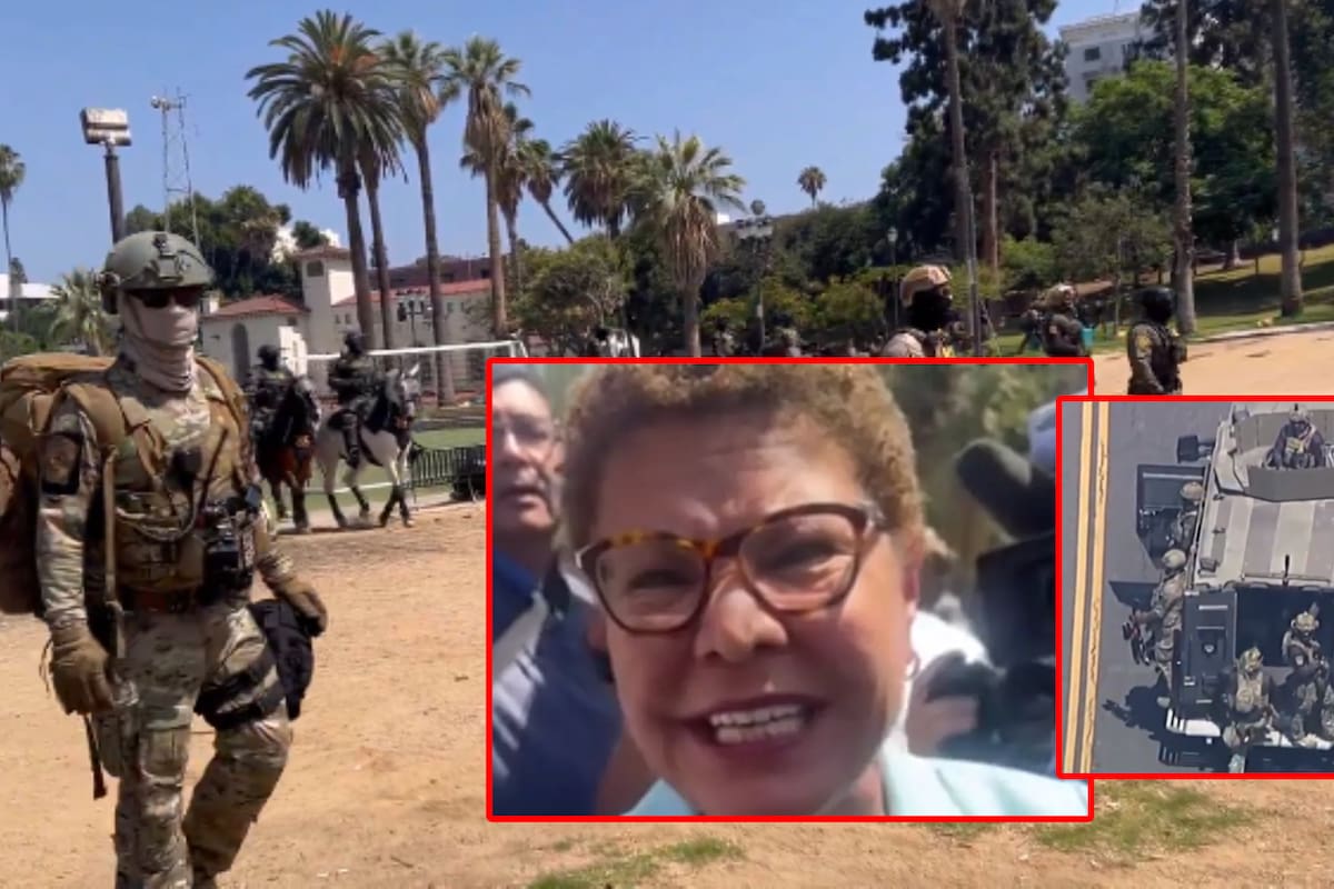 “¡Tienen que irse ya!”: Alcaldesa de Los Ángeles irrumpe redada de ICE y exige el retiro inmediato de los agentes