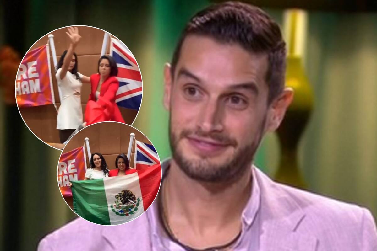 Adrián Marcelo critica a gimnasta Elsa García por tirar la bandera de México al suelo