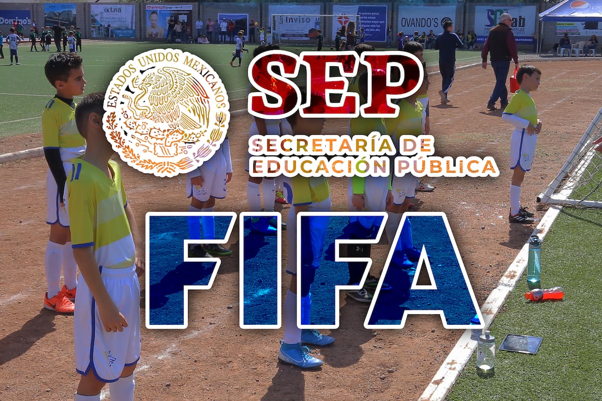 SEP y FIFA confirman torneo escolar de futbol nacional en México