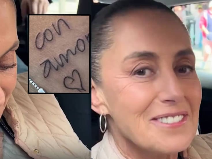 “¡Ay, qué bárbaras!”: Jóvenes se tatúan corazones dibujados por Claudia Sheinbaum y su reacción se vuelve viral en redes