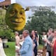 Novios fan de Shrek ponen a todos sus invitados a cantar “Accidentally in Love” y crean una atmósfera de comedia