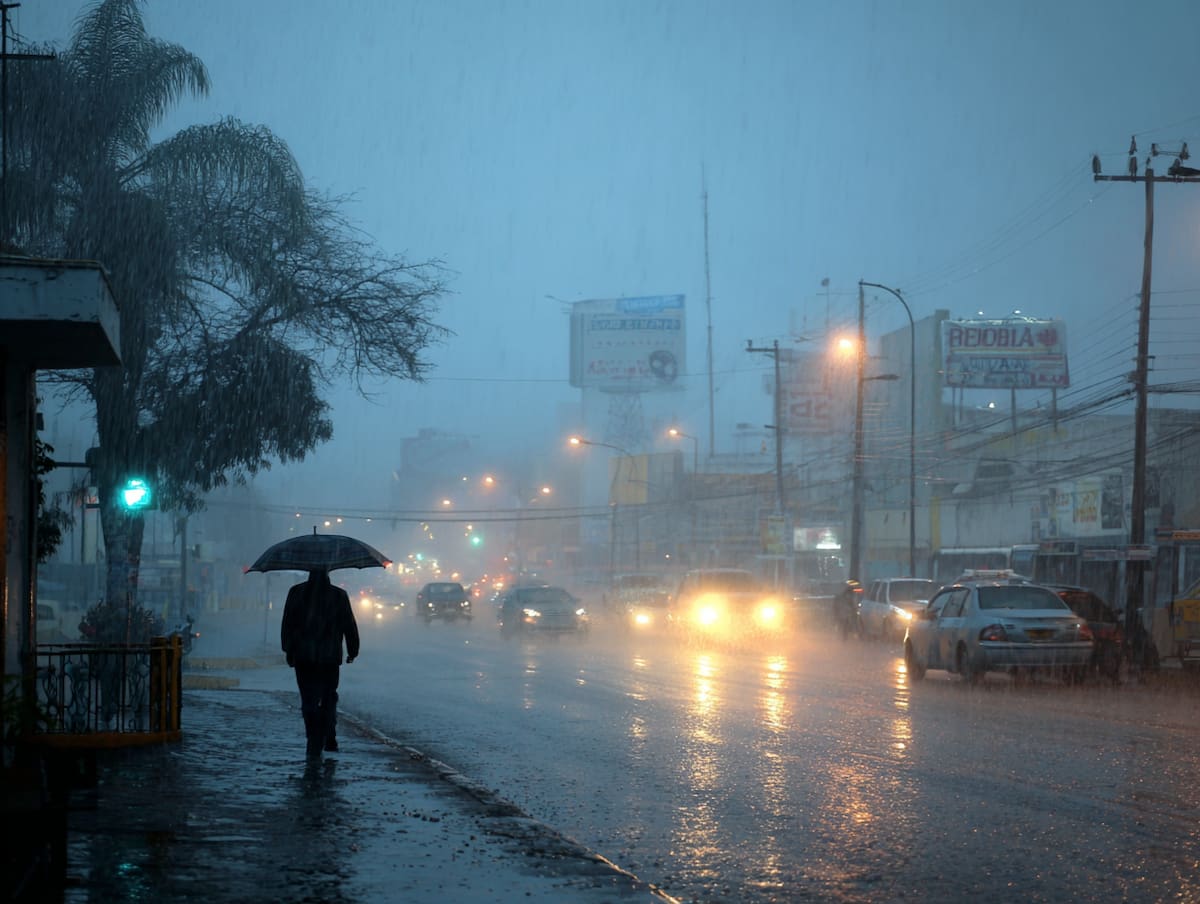 Para el lunes 15 y martes 16 de septiembre, el SMN prevé lluvias muy fuertes en estados como Sinaloa, Puebla, Veracruz, Oaxaca y Chiapas, con puntuales intensas en algunas zonas.