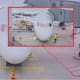 Así COLAPSÓ el tren de aterrizaje de un Boeing 787 de Lufthansa en aeropuerto de Frankfurt antes de vuelo a Los Ángeles que dejó varios heridos