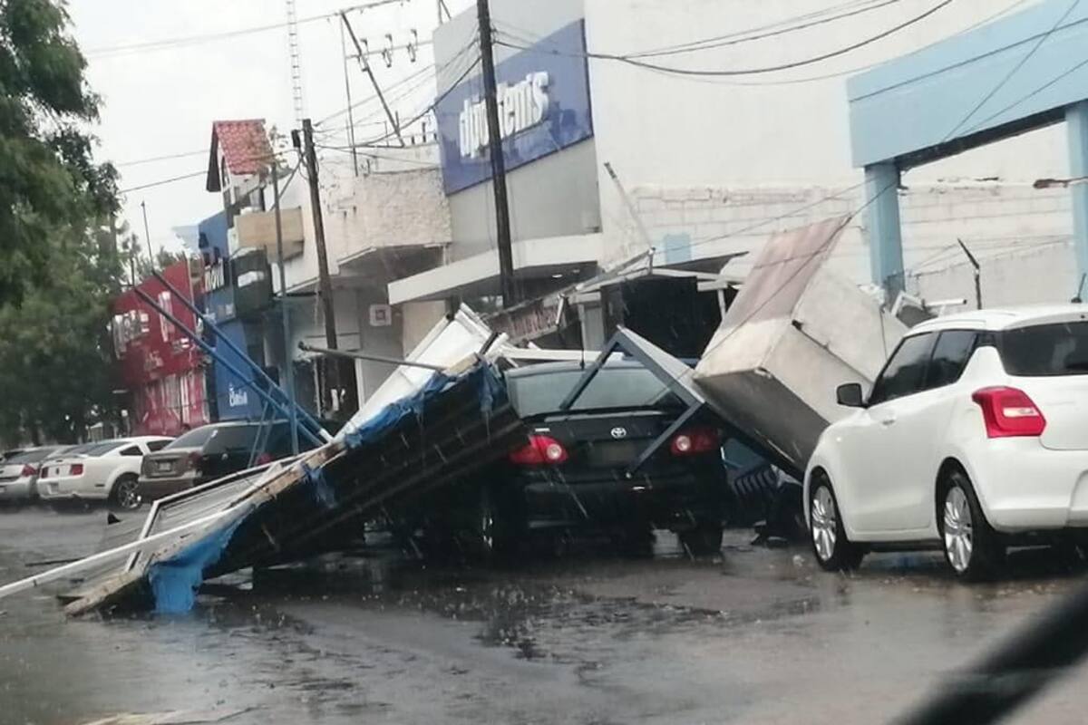 Fue una lluvia extraña con vientos de depresión tropical la que se registró en Navojoa: UMPC