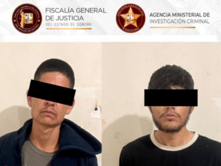 Vinculan a proceso a dos sujetos asegurados con crystal y mariguana en Caborca