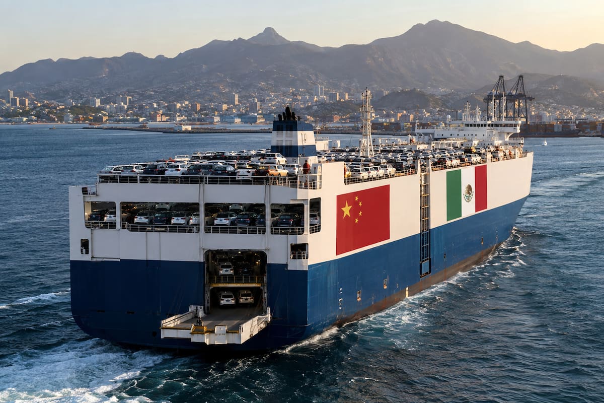 México importó 31.1% menos autos desde China tras los nuevos aranceles, pero las marcas chinas siguieron ganando mercado