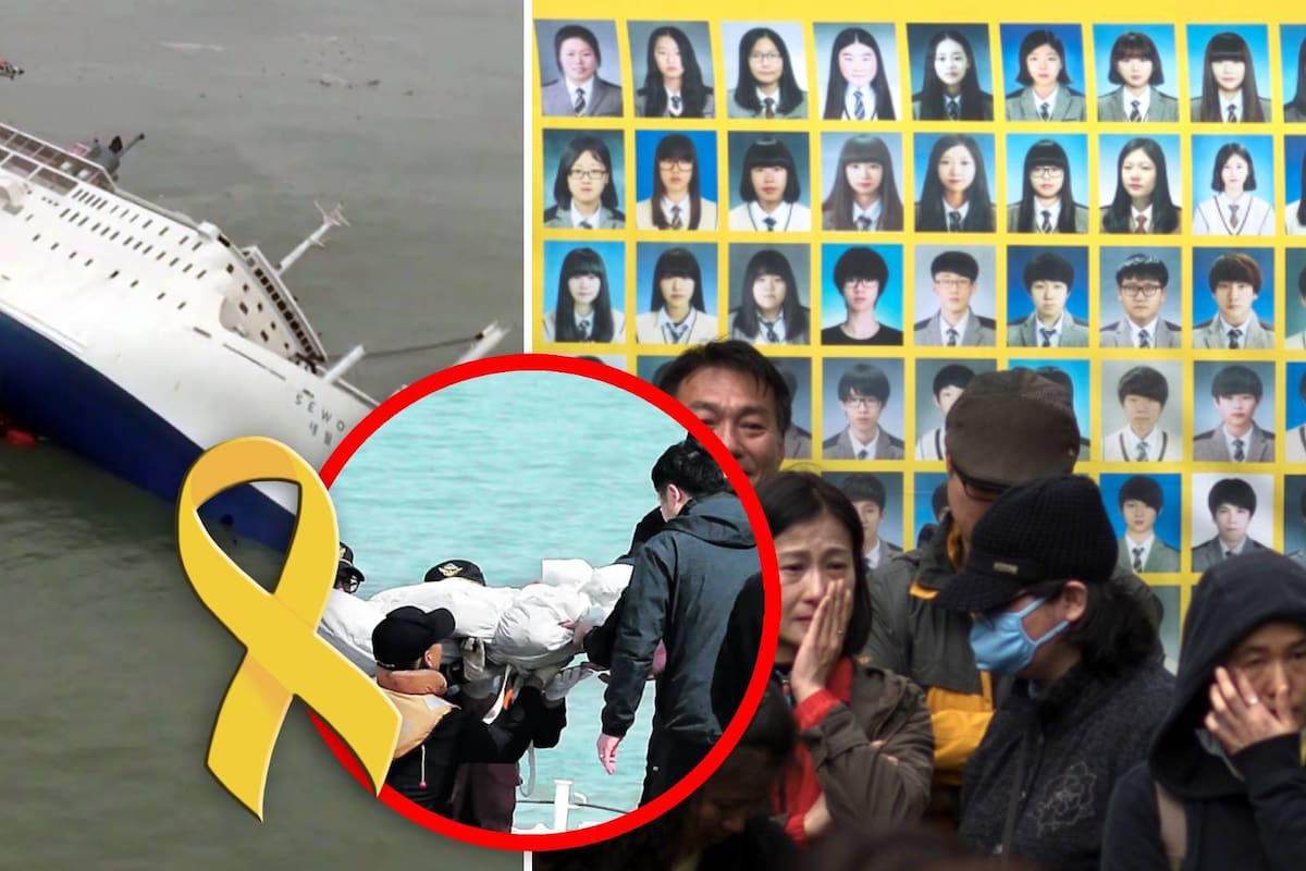 Se cumplen 10 años de una de las más grandes tragedias en Corea del Sur: El naufragio del ferry Sewol que dejó casi 300 estudiantes muertos