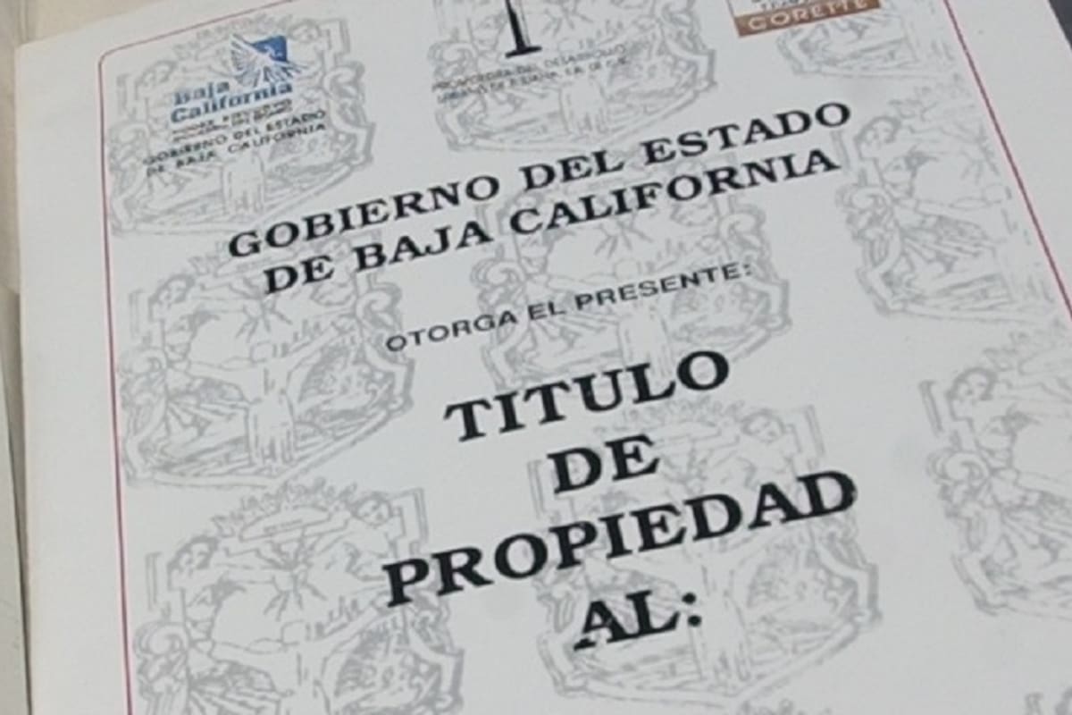 Entregarán 5 Mil Títulos de Propiedad en BC