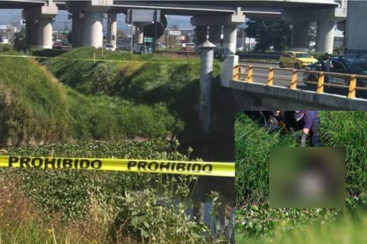 Hallan cadáver flotando en el Río Lerma; van 3 en menos de un mes